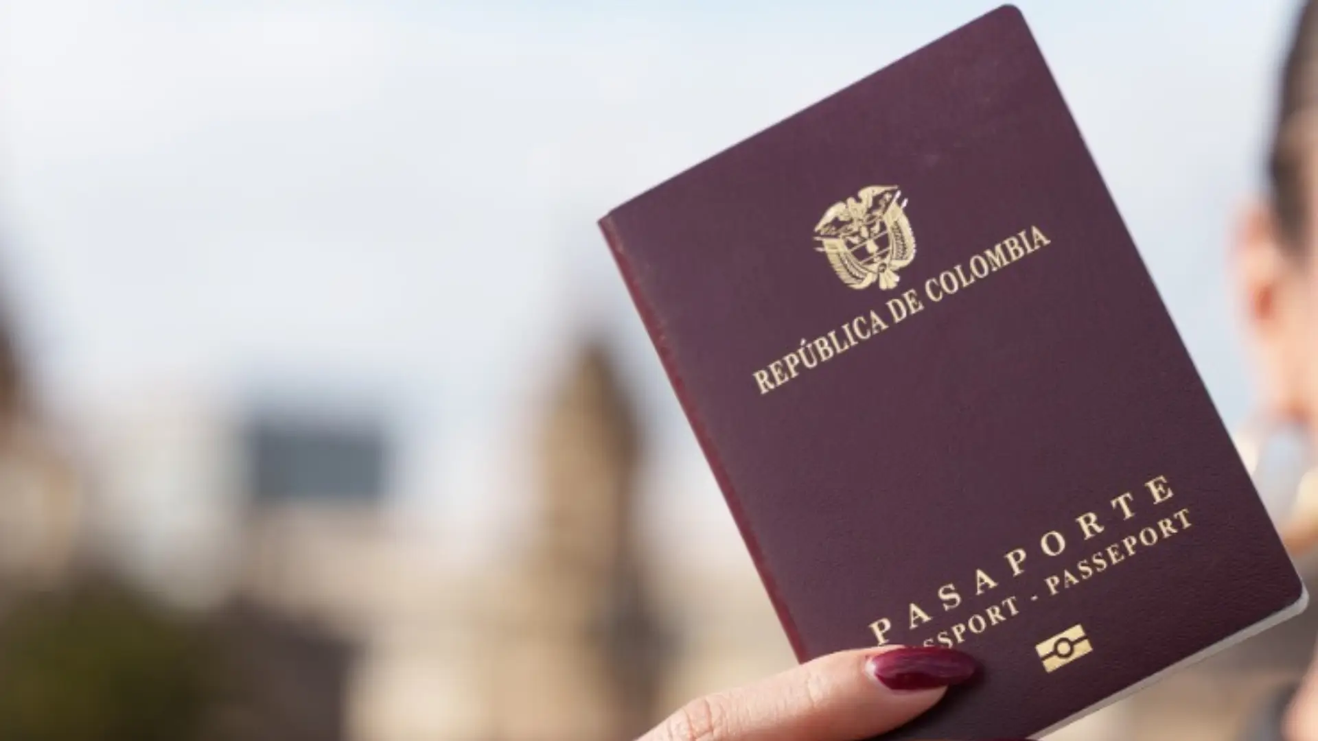 Pasaporte colombiano.