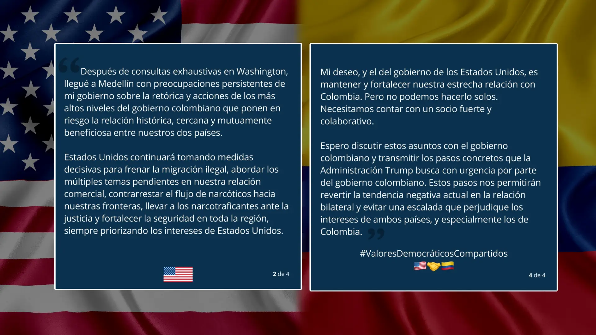 ¿Flaquea la relación diplomática entre EE. UU y Colombia? Esto dijo el encargado de Negocios, John McNamara ¿Flaquea la relación diplomática entre EE. UU y Colombia? Esto dijo el encargado de Negocios, John McNamara
