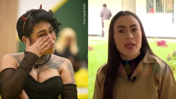 La Policía puso fin a la serenata de Yina Calderón para 'Epa Colombia' fuera de la cárcel: video