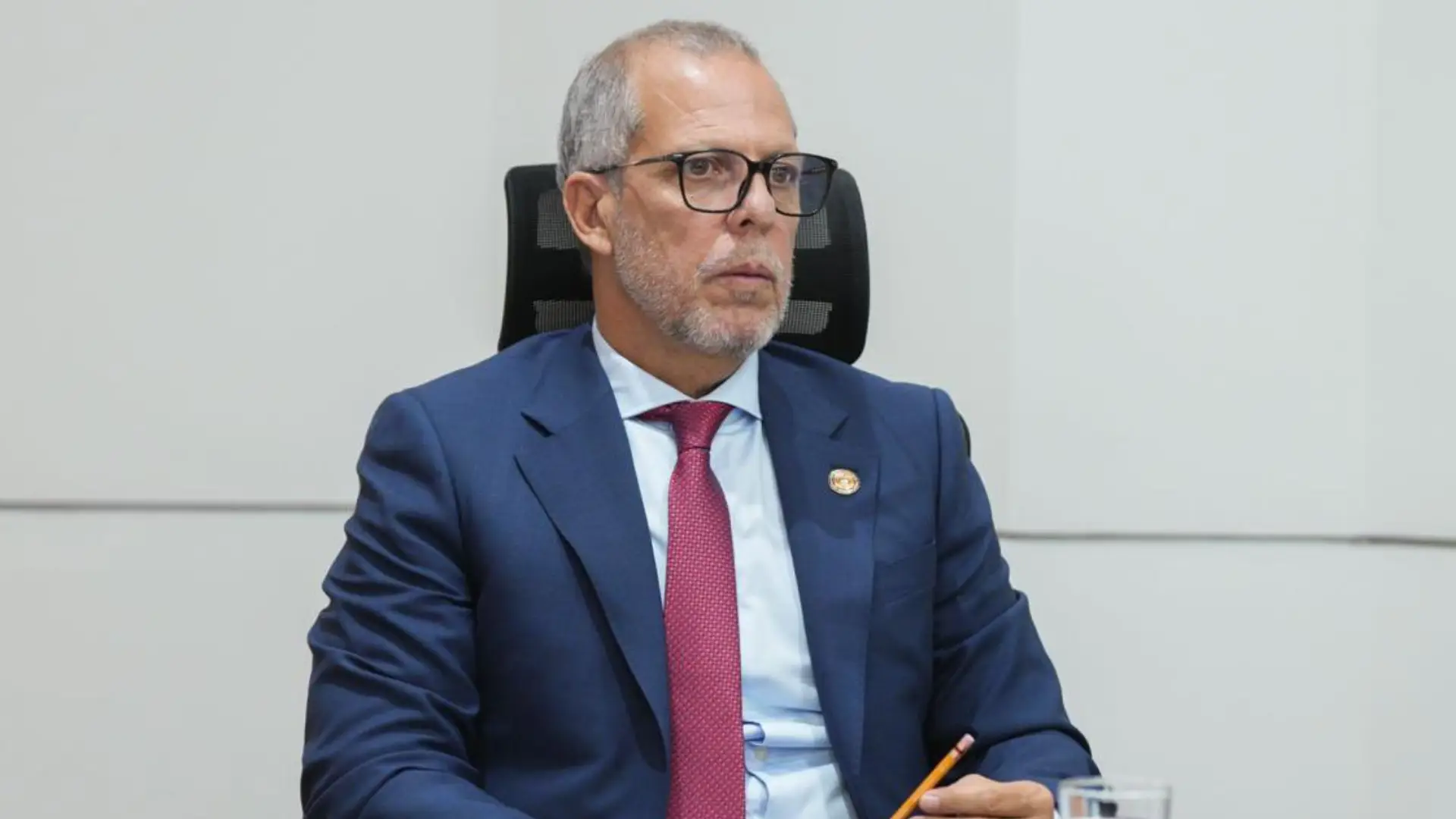 Alfredo Saade, jefe de despacho.