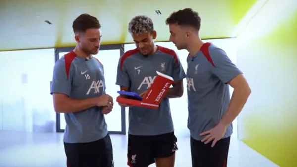 Emotivo video con el que Liverpool recordó a Diogo Jota con Luis Díaz