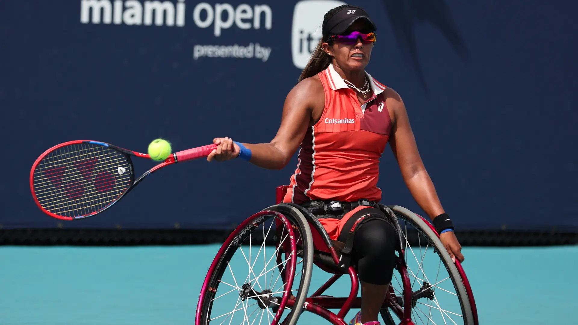 Tenista Angélica Bernal.