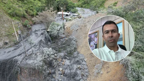 Quetame se ha visto afectado por las fuertes lluvias en las últimas horas que han producido graves deslizamientos y generando pánico en los habitantes.