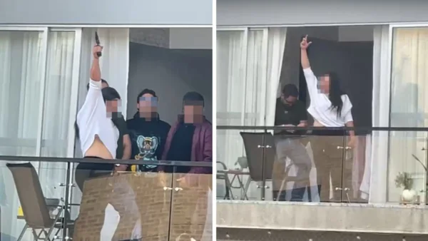 Ya fue identificada la mujer que lanzó tiros al aire desde un balcón en Bogotá: esto se sabe