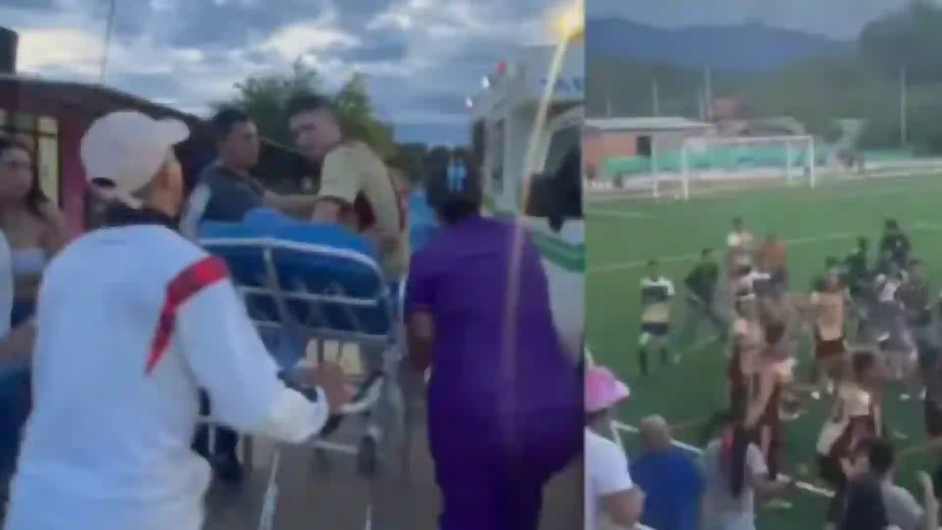 Video pelea influencers partido de fútbol en Tolima