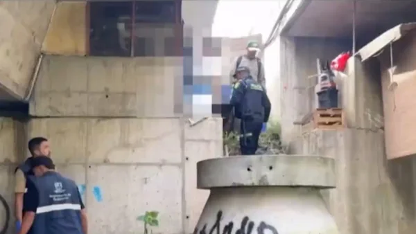 VIDEO | Encontraron a dos niñas que vivían entre roedores y humedad bajo un puente en Rionegro