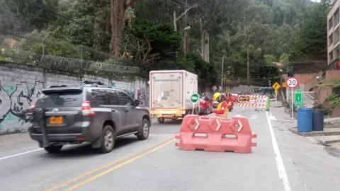 Obras en La Calera