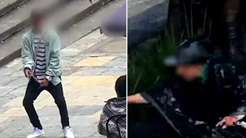 Capturan a vendedores de droga en Bogotá.