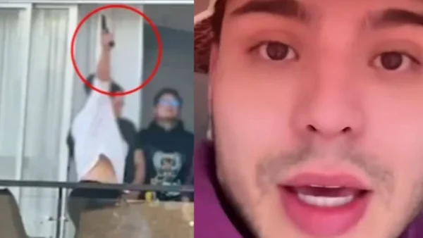 Influencer revela momentos de pánico al ser vecino de la mujer que accionó un arma en Bogotá