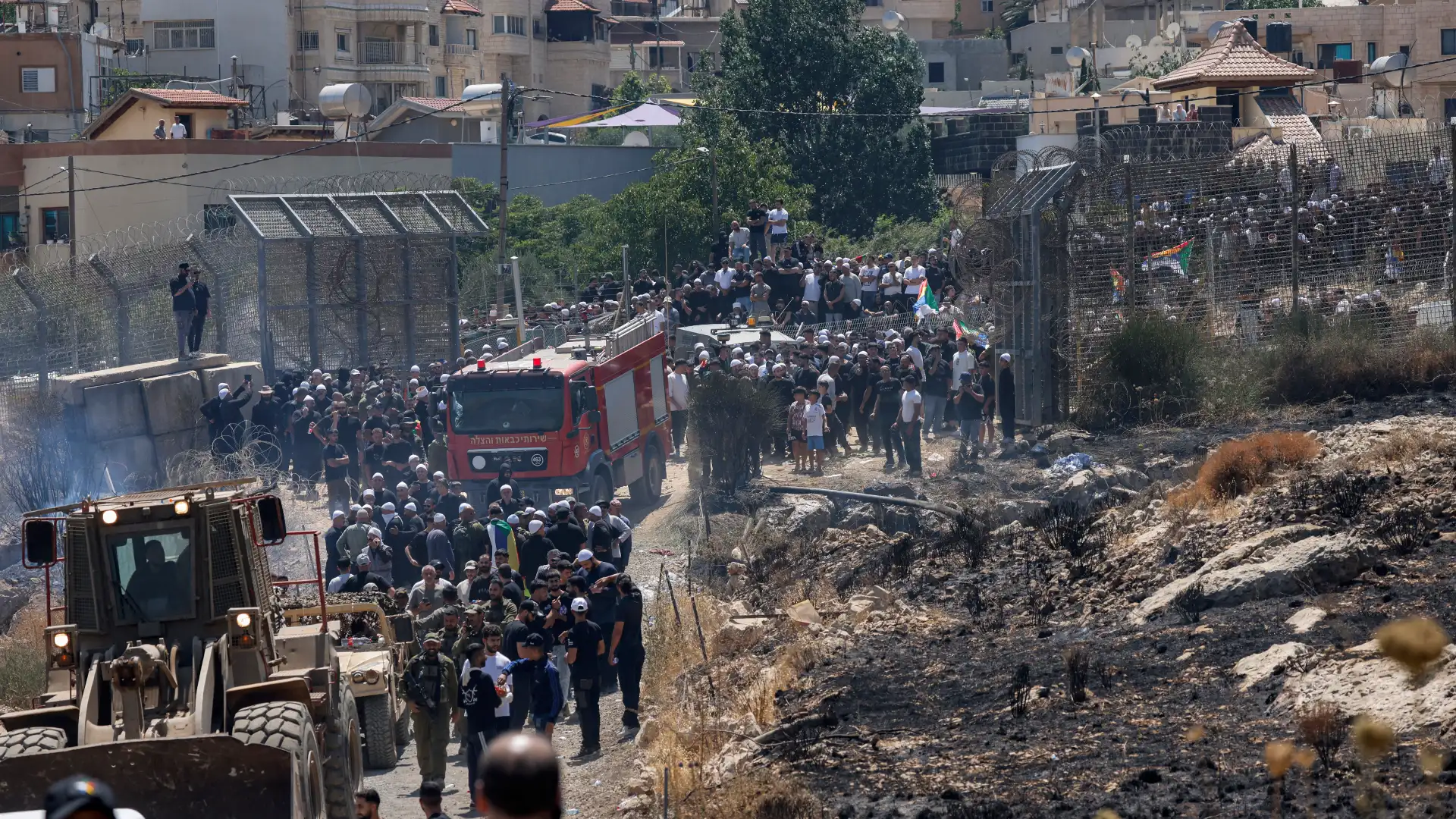 bombardeos-israelies-en-damasco-siria Foto: AFP