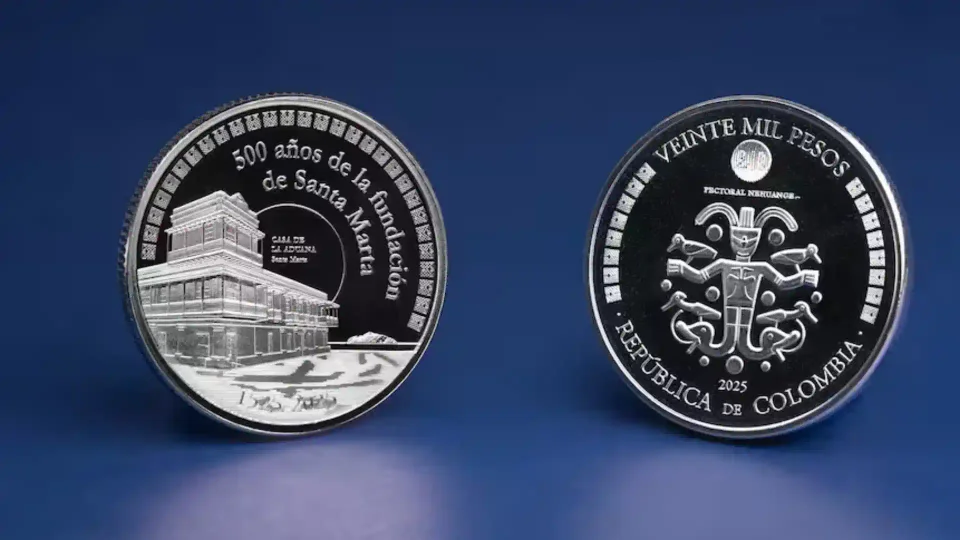 Nueva moneda de 20.000