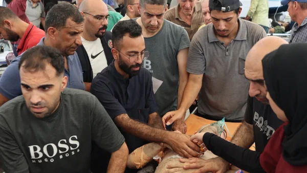 Nuevo bombardeo en Gaza: atacan iglesia católica dejando dos muertos Nuevo bombardeo en Gaza: atacan iglesia católica dejando dos muertos