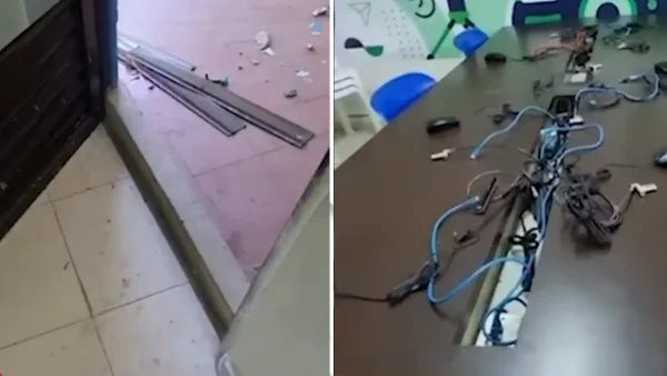 Violento robo en colegio de Barranquilla: vigilante fue amarrado y amordazado