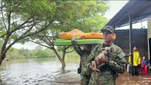 Más de 11.600 afectados por desbordamiento del río Orinoco en Puerto Carreño