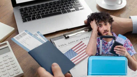 Rechazo visa a Estados Unidos a Colombianos