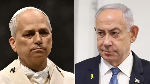 Papa León XIV habló con Netanyahu después del bombardeo israelí a la única iglesia católica en Gaza