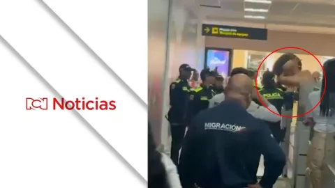 VIDEO | Estadounidense borracho acabó con cubículo de migración en aeropuerto de Cartagena