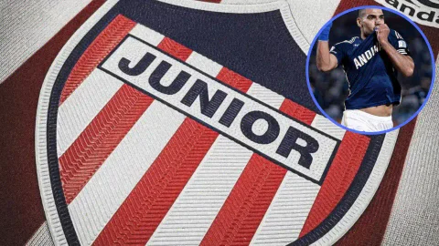 Junior se molestó con los representantes de Falcao