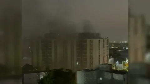 Incendio en Barranquilla.