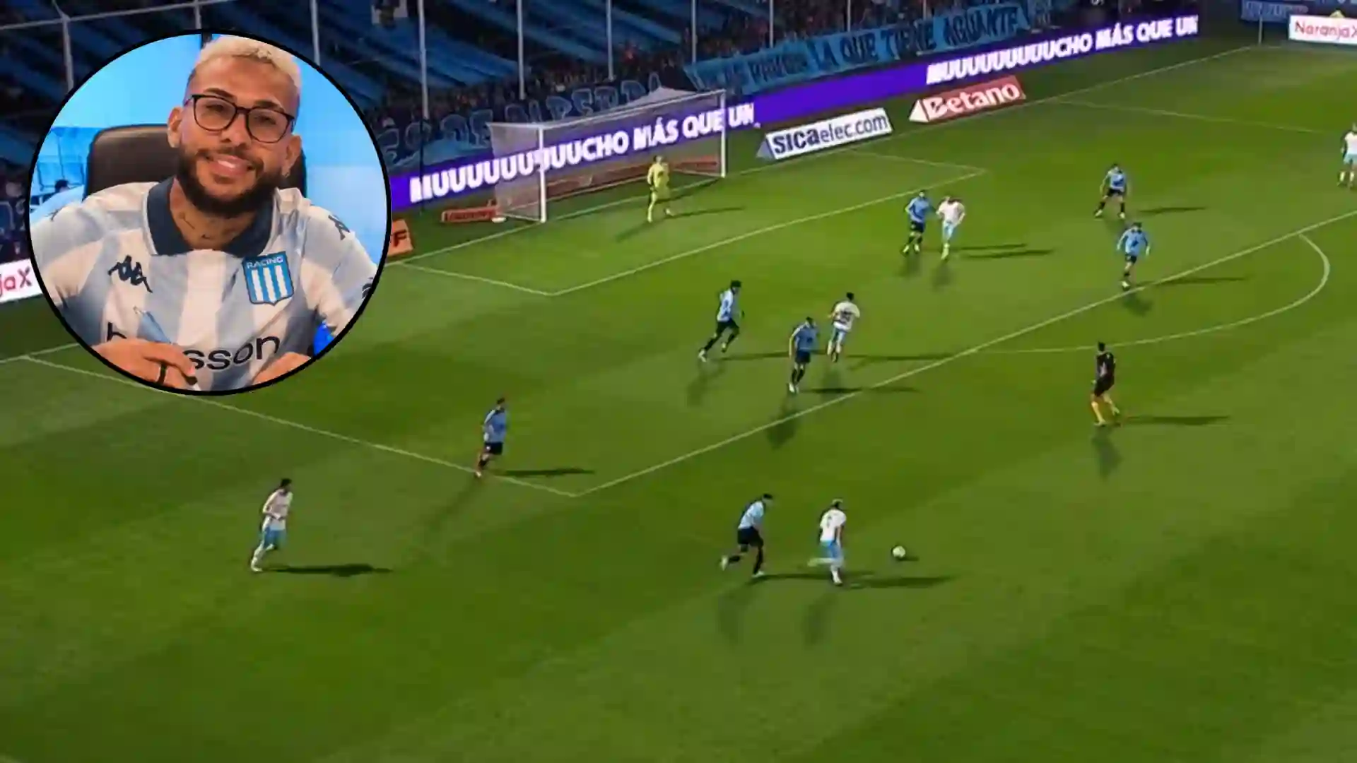 Golazo Duván Vergara con Racing