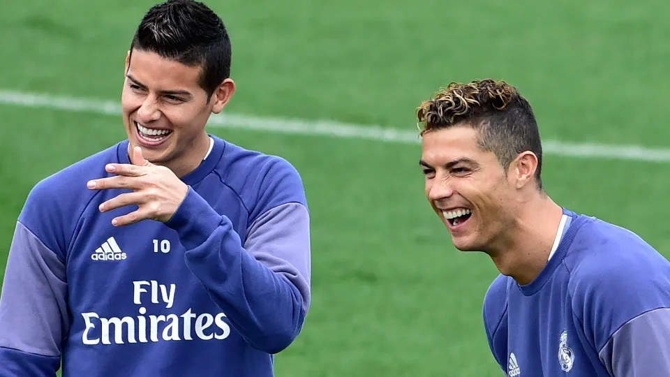 James Rodríguez Cristiano Ronaldo