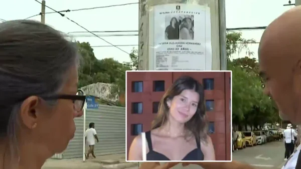 Carta le daría un giro inesperado a la desaparición de Tatiana Hernández en Cartagena Carta le daría un giro inesperado a la desaparición de Tatiana Hernández en Cartagena