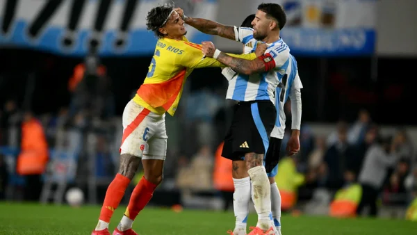 La respuesta viral de Richard Ríos al ser consultado por pelea con Otamendi, su nuevo compañero