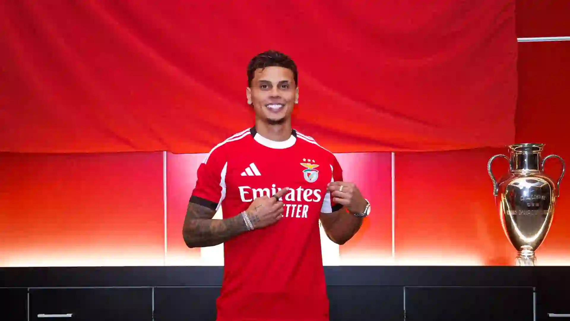 Richard Ríos palabras Benfica firma de contrato