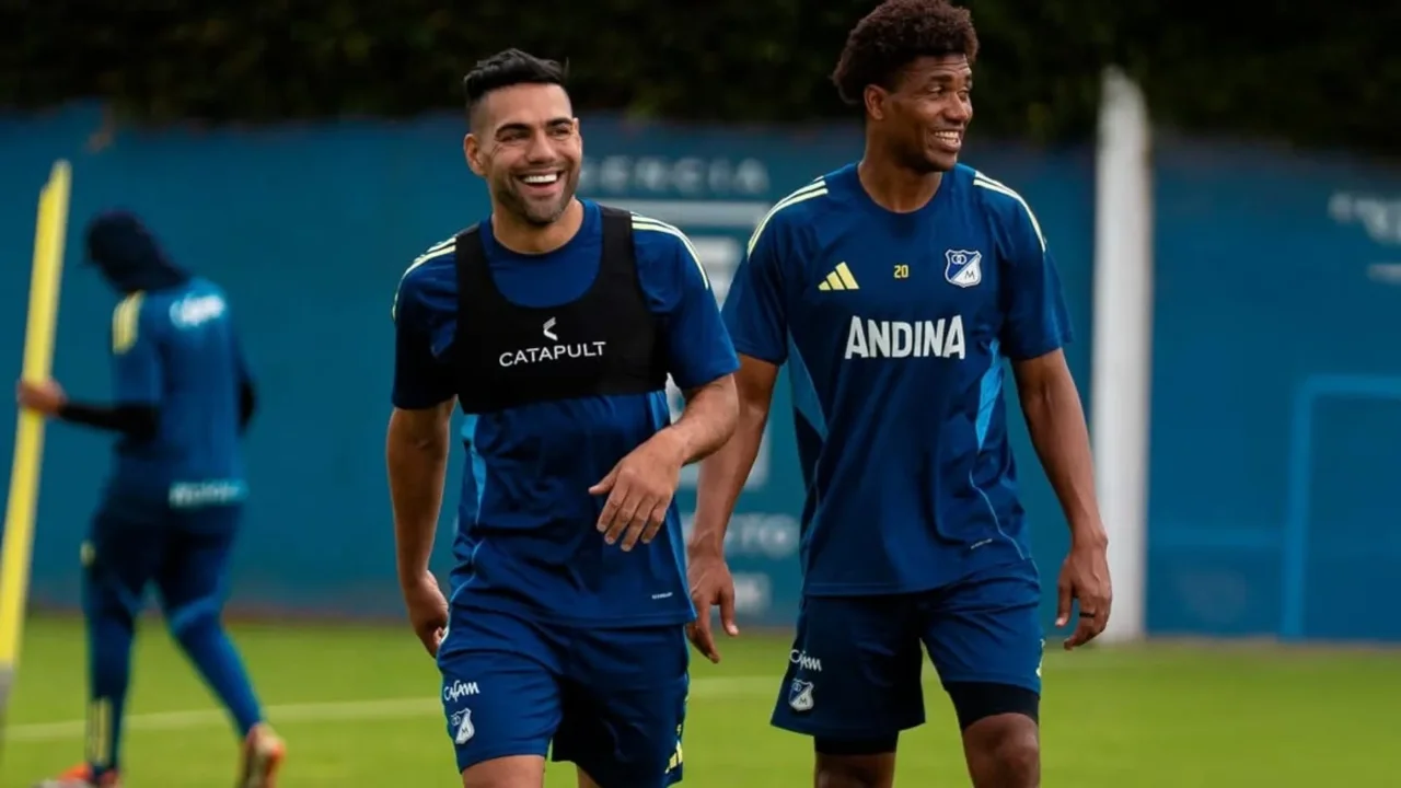 Falcao emocionó a hinchas de Millonarios previo al debut contra La ...