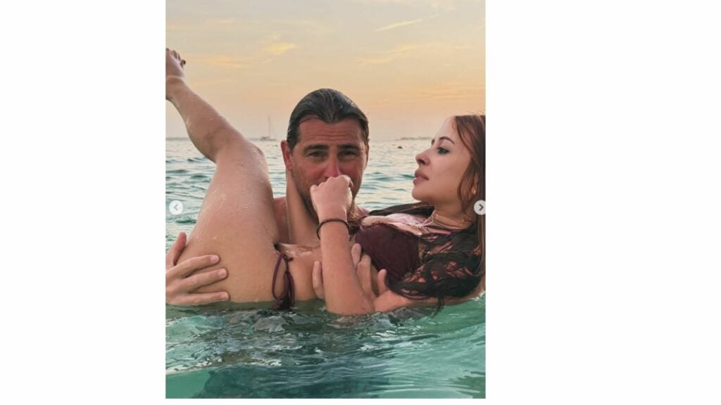 Iker y mujer colombiana en Cartagena