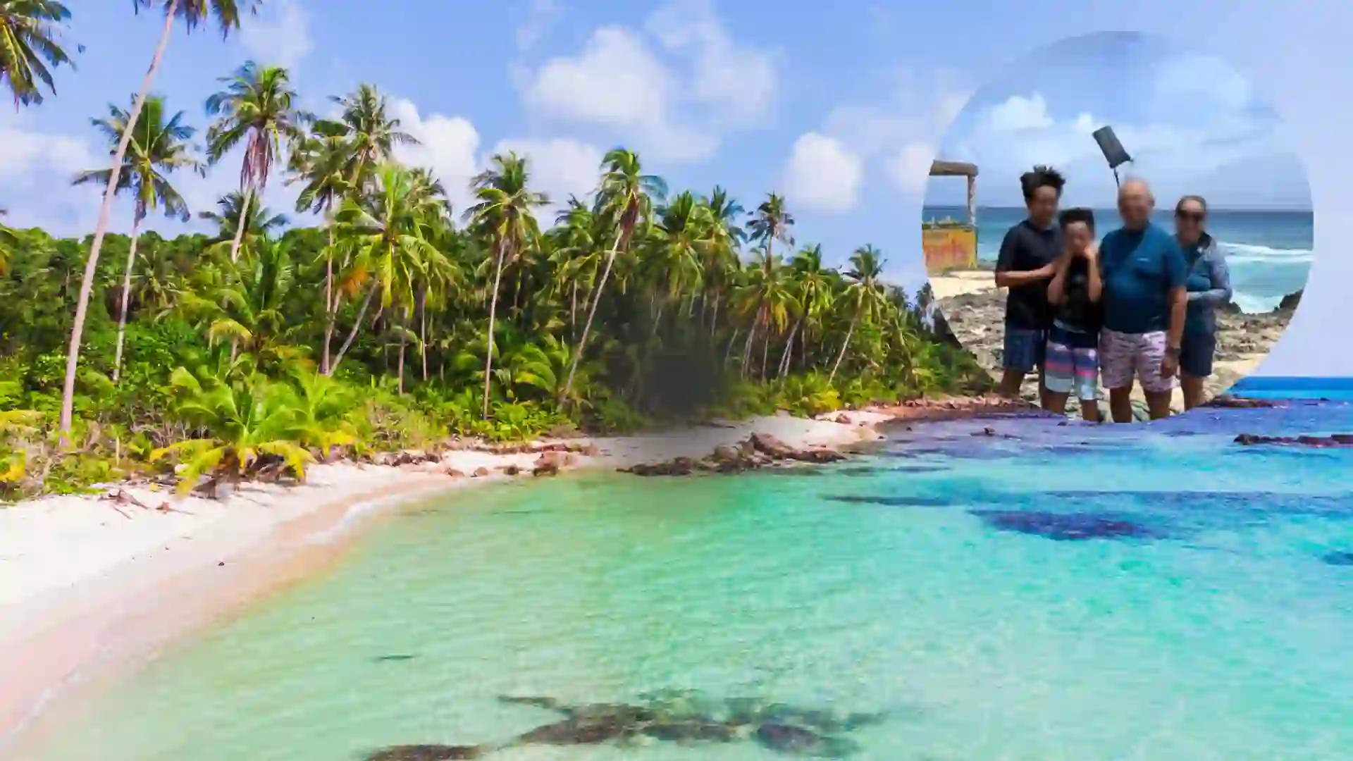 Pérdida de un celular en el hoyo soplador de San Andrés video