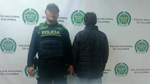 Menor aprehendido en Bogotá.