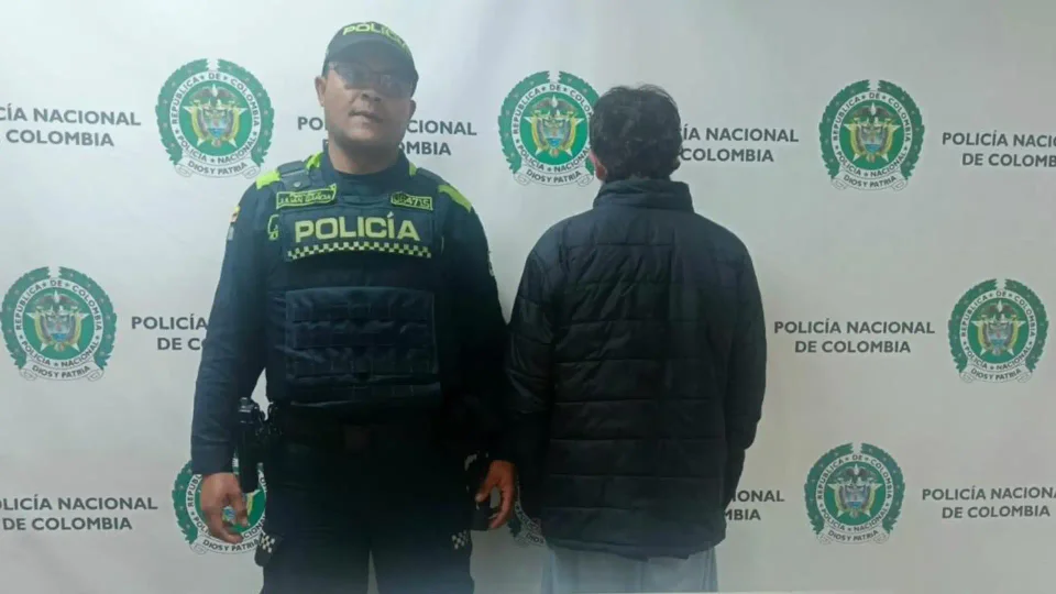 Menor aprehendido en Bogotá.
