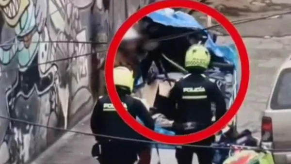 Capturan en Bogotá a un hombre que escondía una bicicleta y un arma de fuego en una carreta