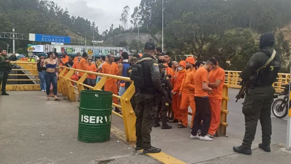 Ecuador respondió a señalamientos de Colombia por deportación de connacionales presos