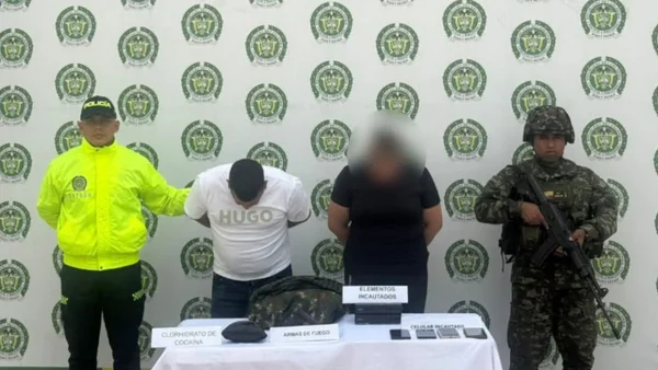 Cayeron alias ‘Biche’ y ‘La Mona’ del ELN por tráfico de estupefacientes en Ocaña Cayeron alias ‘Biche’ y ‘La Mona’ del ELN por tráfico de estupefacientes en Ocaña