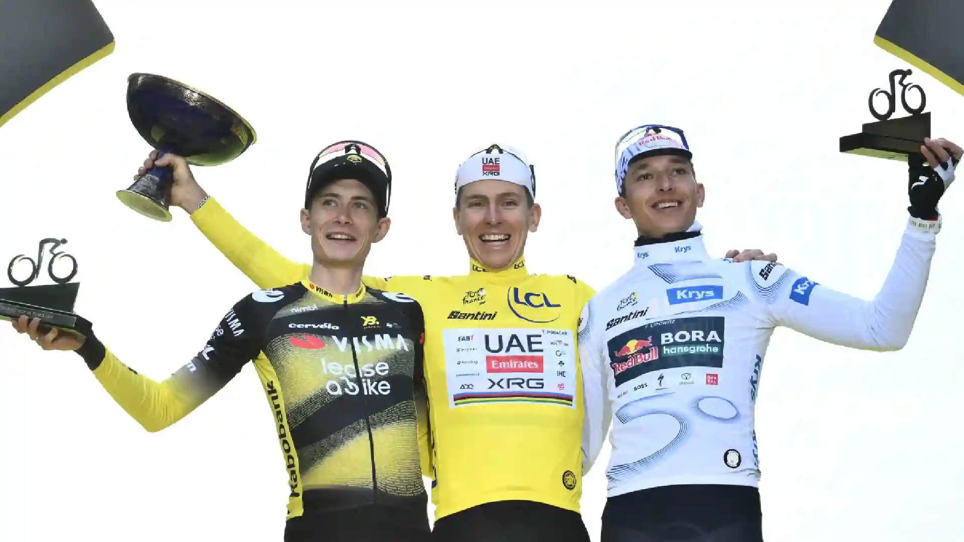 Pogacar y colombianos en el Tour de Francia