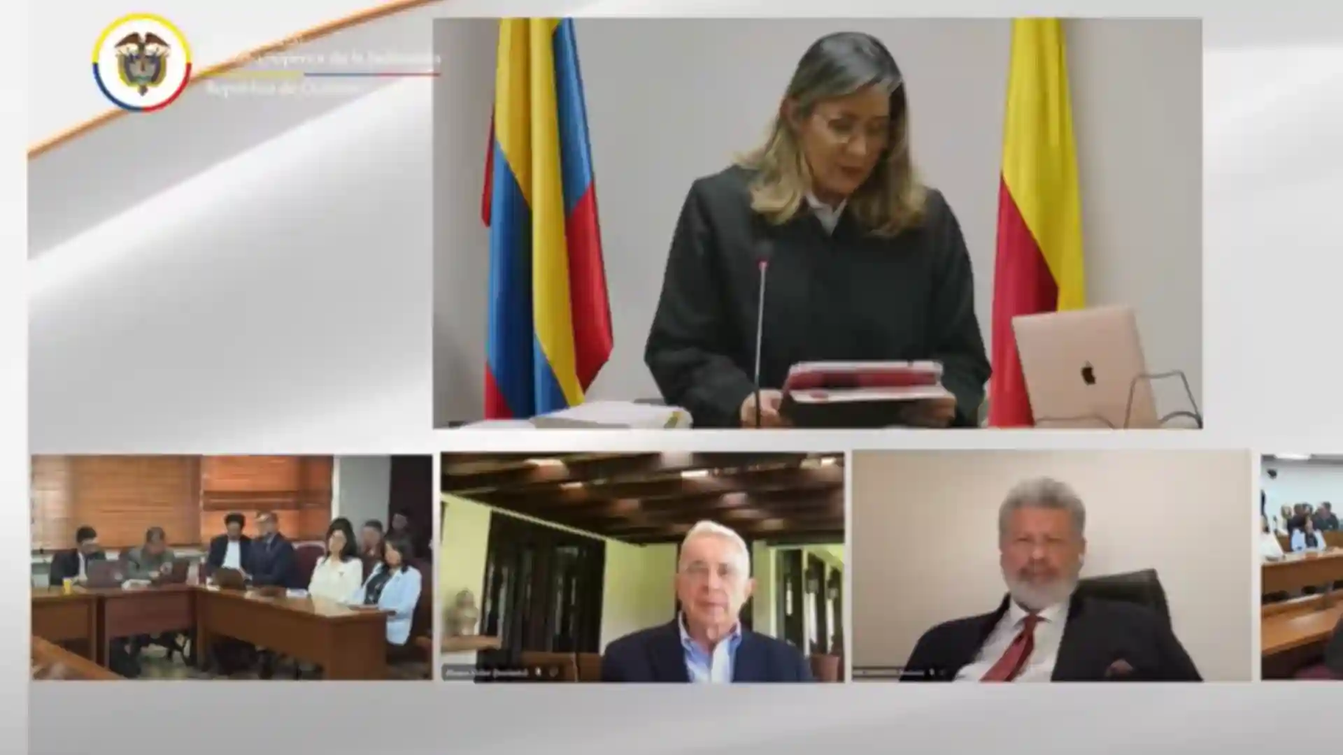 Jueza caso Álvaro Uribe Vélez