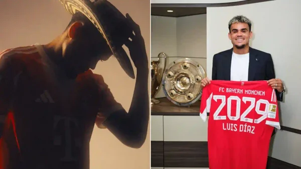Con 'sombrero vueltiao' y un nuevo dorsal, Bayern Múnich hace oficial la llegada de Luis Díaz Con 'sombrero vueltiao' y un nuevo dorsal, Bayern Múnich hace oficial la llegada de Luis Díaz