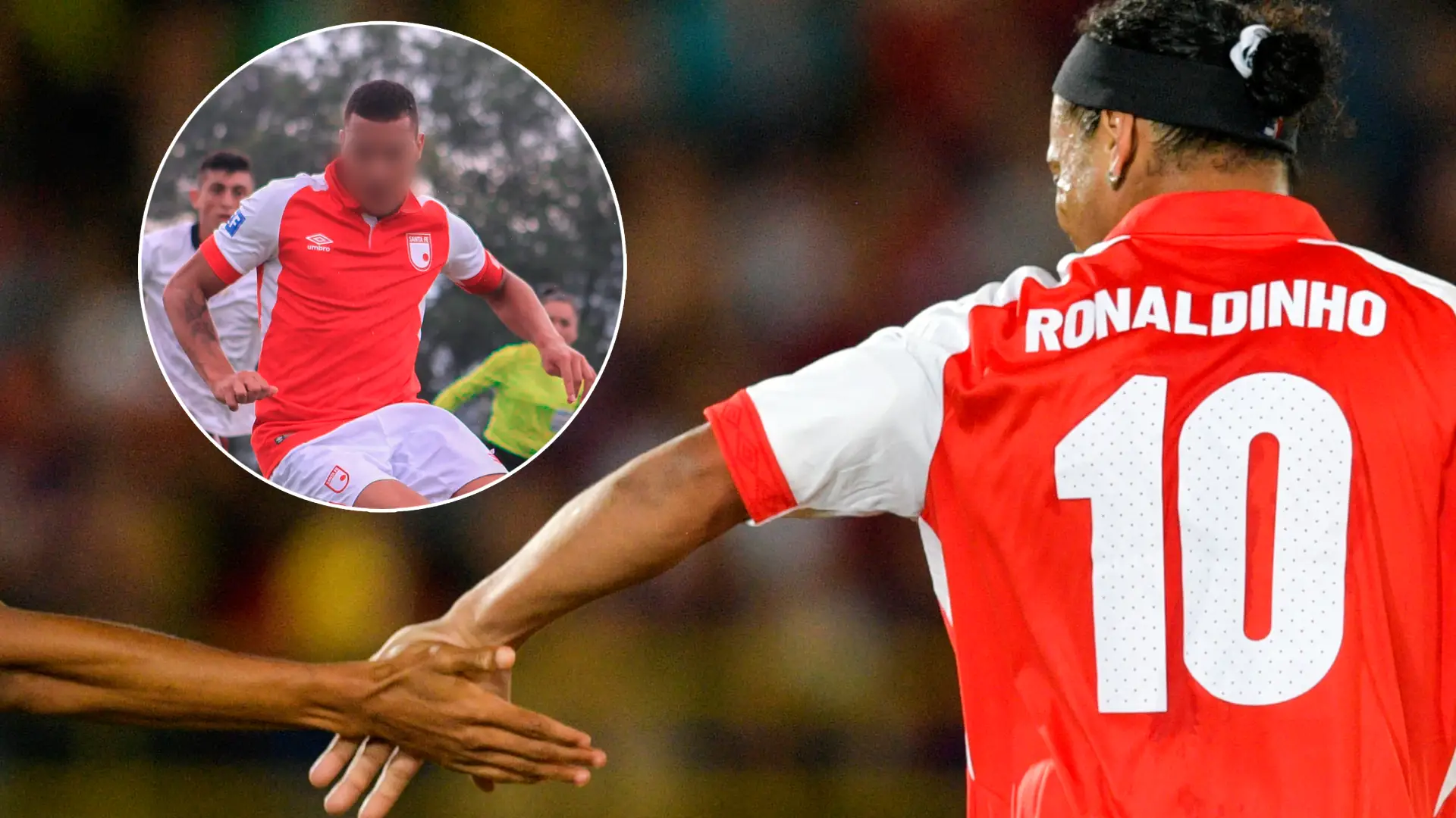 exjugador-santa-fe Exjugador de Santa Fe que jugó con Ronaldinho fue capturado.