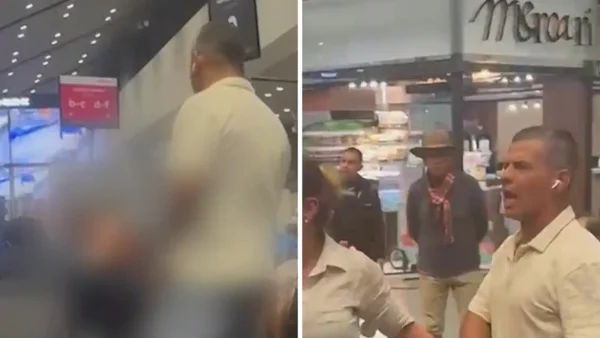 ¡Reprochable! Hombre agredió a mujer que no le cedió una silla en el aeropuerto El Dorado ¡Reprochable! Hombre agredió a mujer que no le cedió una silla en el aeropuerto El Dorado