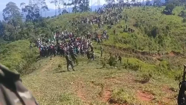Asonada contra el Ejército en área rural de Jamundí, Valle del Cauca: esto se sabe