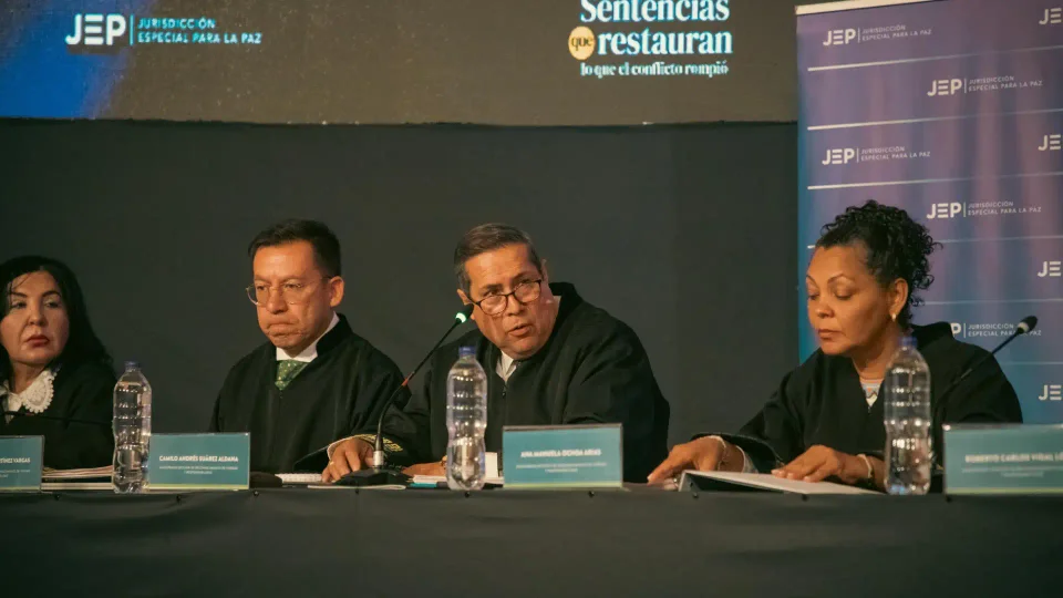 Foto: @JEP_Colombia /X