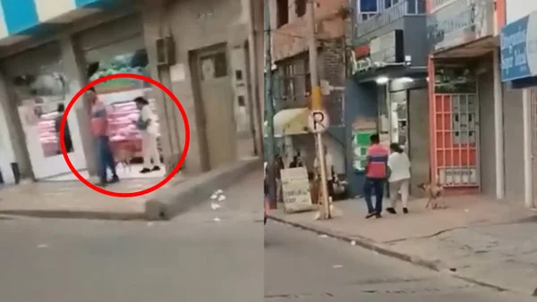 VIDEO | Perrito callejero le rapó de las manos a una mujer un kilo de carne recién comprado en el sur de Bogotá VIDEO | Perrito callejero le rapó de las manos a una mujer un kilo de carne recién comprado en el sur de Bogotá