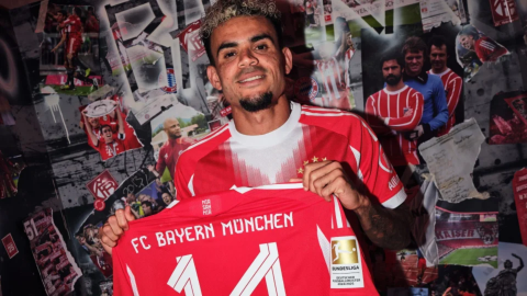 Cómo se comunica Luis Díaz en Bayern Múnich