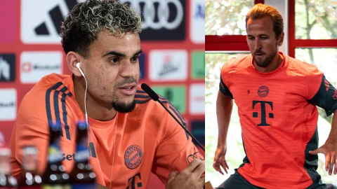 Luis Díaz Harry Kane