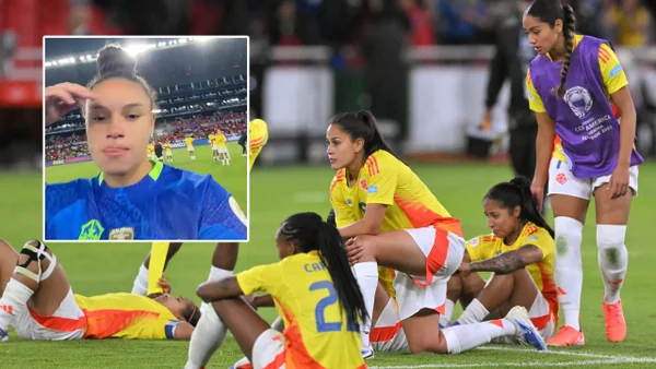 ¿Hay malos ganadores? Jugadora de Brasil se burló de las futbolistas colombianas tras la final ¿Hay malos ganadores? Jugadora de Brasil se burló de las futbolistas colombianas tras la final
