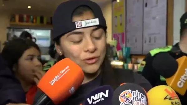 Catalina Usme conmovió con llanto en su llegada a Colombia Catalina Usme conmovió con llanto en su llegada a Colombia