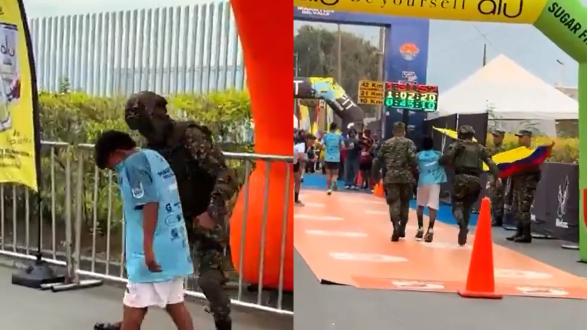 Militares Maratón del Valle