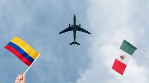 Ruta Colombia y México